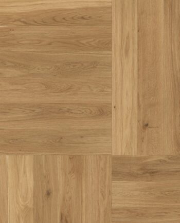 Parquet Oak, ter Hürne, Oak, brushed, beveled, matt lacquered