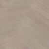 Herringbone Parquet Oak ter Hürne Light Grey, brushed, bevelled, extra matt lacquer – 2