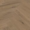 Herringbone Parquet Oak ter Hürne Ochre Brown, brushed, bevelled, extra matt lacquer – 2