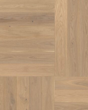 Parquet Oak, ter Hürne, Oak unfinished effect, brushed, beveled, extra matt lacquered
