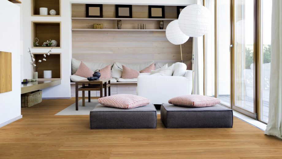Parquet Tarkett, Pure, Oak Nature Plank, 1-strip, 2 sides bevelled, Proteco Natura mat lacquer – 3