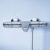 Thermostatic Bath Safety Mixer Grohe Grohtherm 1000 New, wall-mounted, chrome – view 2 Thermostatic Bath Safety Mixer Grohe Grohtherm 1000 New, wall-mounted, chrome – 2