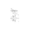Thermostatic Bath Safety Mixer Grohe Grohtherm 1000 New, wall-mounted, chrome – view 6 Thermostatic Bath Safety Mixer Grohe Grohtherm 1000 New, wall-mounted, chrome – 6