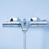 Thermostatic Bath Safety Mixer Grohe Grohtherm 800, wall-mounted, chrome – view 3 Thermostatic Bath Safety Mixer Grohe Grohtherm 800, wall-mounted, chrome – 3