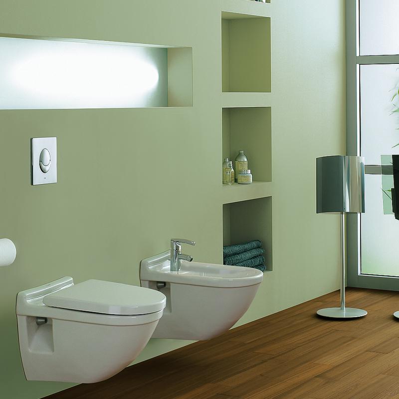 Toilet flush plate Grohe Skate Air, chrome, for vertical installation – 2