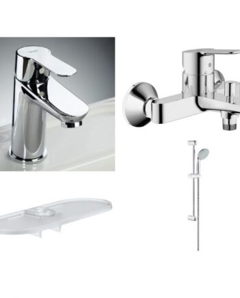 Bathroom set Grohe BauEdge, chrome