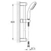 Bathroom set Grohe BauEdge, chrome – view 7 Bathroom set Grohe BauEdge, chrome – 7