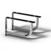 Washbasin PAA DELTA cast stone 900 mm washbasin on the left side – 3