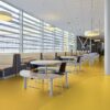 Linoleum floor Gerflor Colorette 0001 Banana Yellow – view 4 Linoleum floor Gerflor Colorette 0001 Banana Yellow – 4