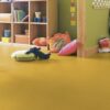 Linoleum floor Gerflor Colorette 0001 Banana Yellow – view 5 Linoleum floor Gerflor Colorette 0001 Banana Yellow – 5