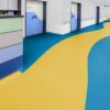Linoleum floor Gerflor Colorette 0123 Poppy Blue – 2