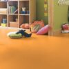 Linoleum floor Gerflor Colorette 0171 Sunrise Orange – view 4 Linoleum floor Gerflor Colorette 0171 Sunrise Orange – 4