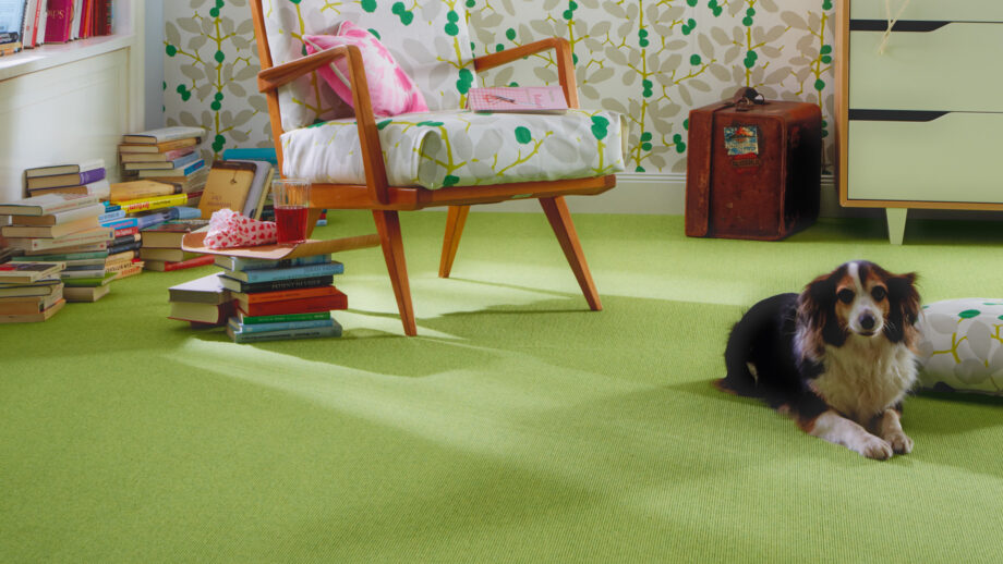 Carpets from cashmere goat wool Tretford Interland 622 Wasabi