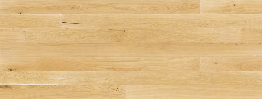 Parquet Oak, Medio Mersey, 1-strip, beveled, brushed, natural oil