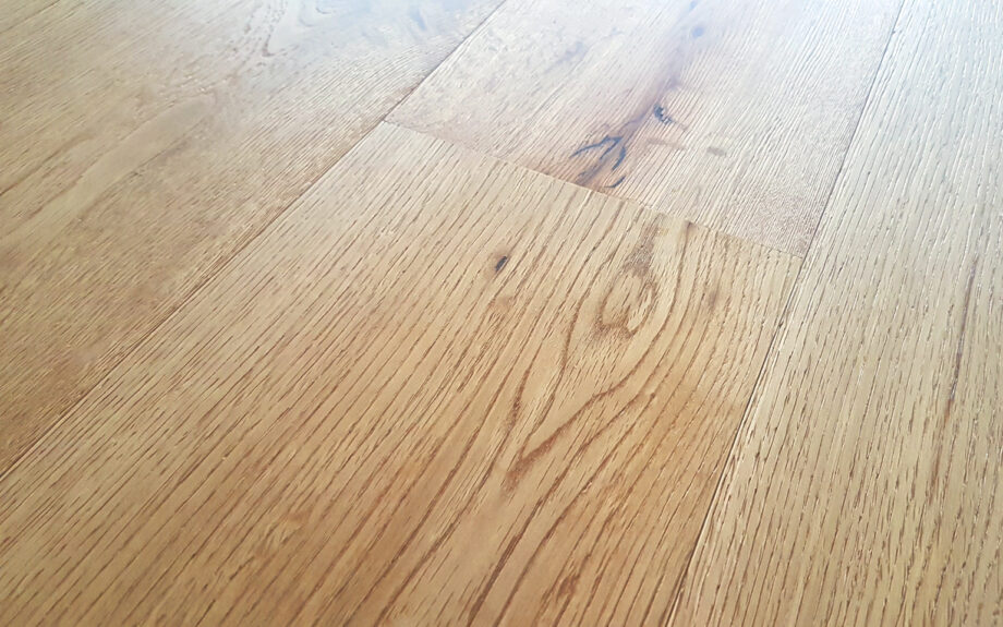 Parquet Oak Rustical 1-strip beveled brushed matt lacquered 189mm