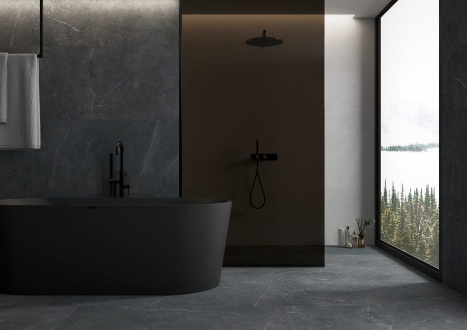 Ceramic tiles Tau Novastone Graphite mat rec – 3