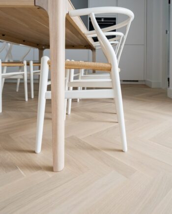 Herringbone parquet Monopark Oak Crema 45 B-Protect®