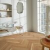 Herringbone flooring Monopark Oak Rustic 45 matt lacquered – 2