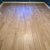 Floorboards Oak Mix beveled and brushed with 130mm width installed 