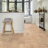 wooden-floor-tarkett-grace-oak-era-basket-weave-ultra-matt-lacquered Wooden floor Tarkett Grace Oak Era basket weave installed on kitchen floor.