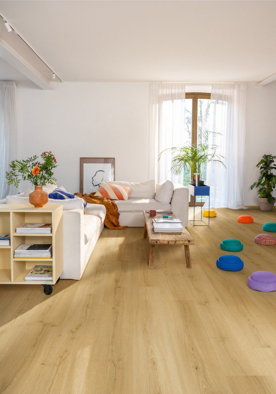 LVT flooring Quick-Step Bloom Brushed Oak Honey – 11