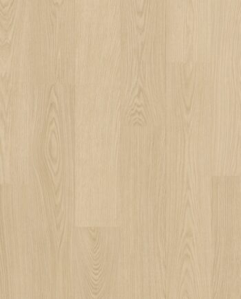 Vinüülparkett Quick-Step Blos Buttermilt tamm heleda kreemja tooniga ja tamme põrandalaua disainiga