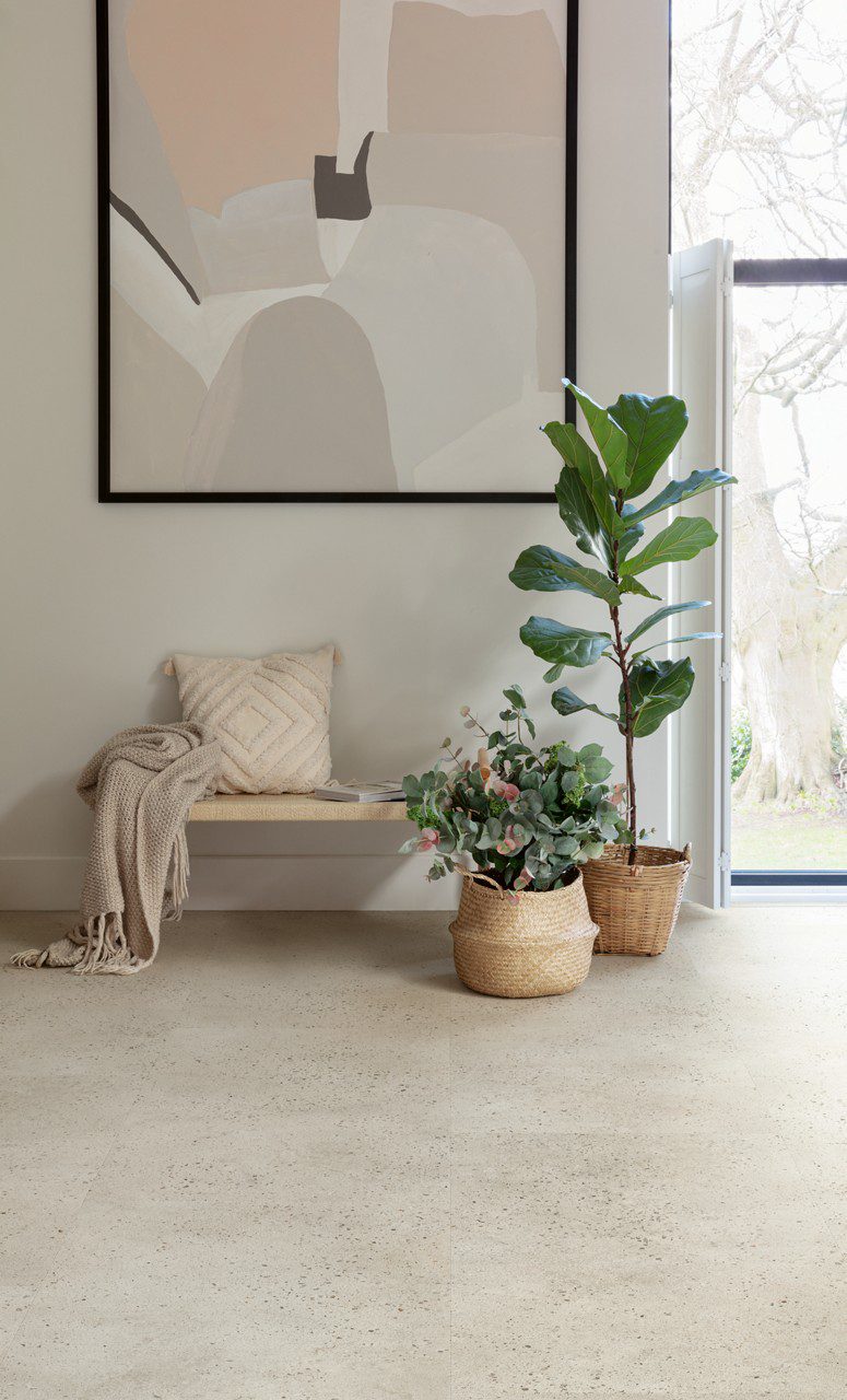 Vinyl floor tiles Quick-Step Illume Oyster concrete – 10