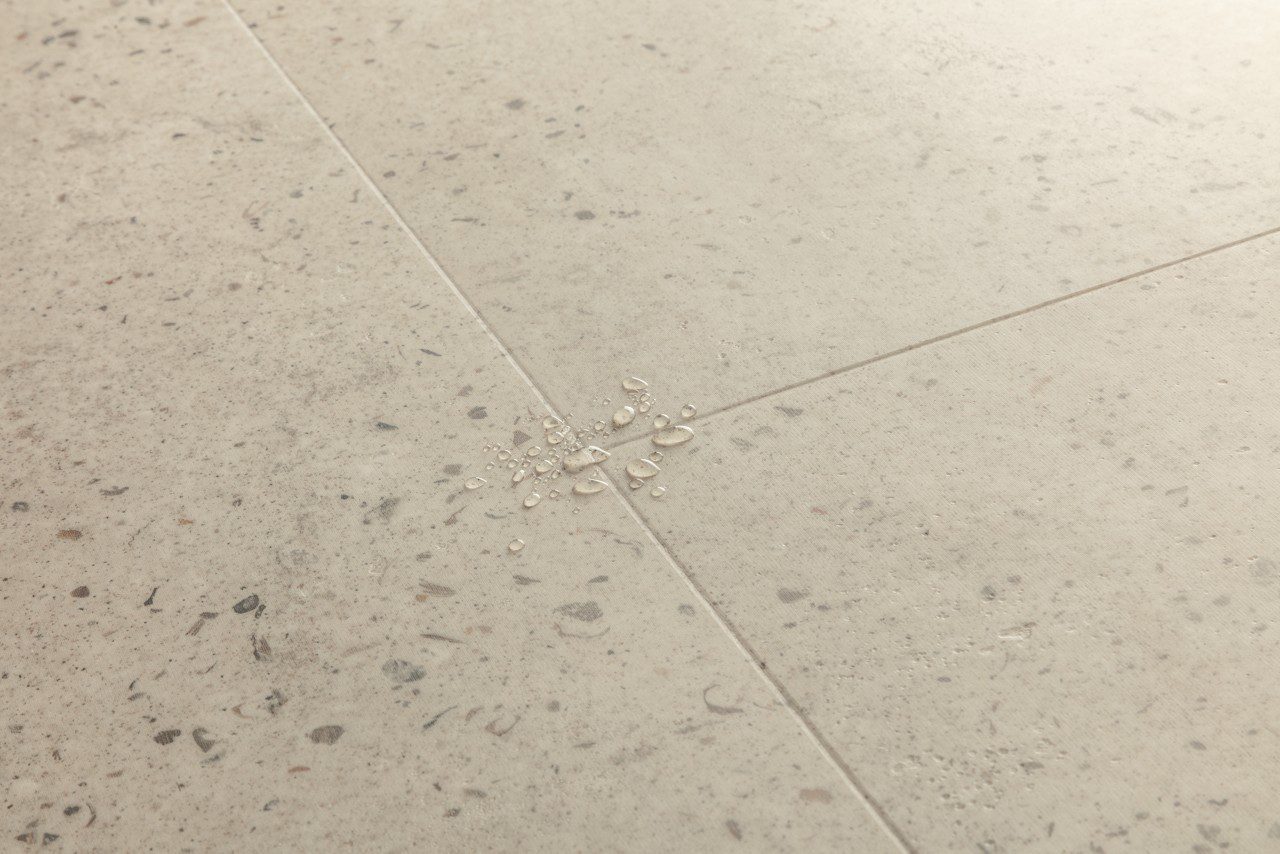 Vinyl floor tiles Quick-Step Illume Oyster concrete – 2