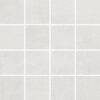 036.635.0108.06613-1 Betoonimustriga mosaiikplaat Tau Lema White 7x7, 30x30 cm, valge