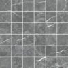 038.281.0294.07981-1 Marmorefektiga poleeritud mosaiikplaat Tau Elite Graphite 5x5 Pol, 30x30 cm, grafiithall