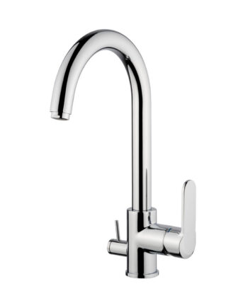 3-way kitchen mixer Emmevi Nefer 77040ES for drinking water filter