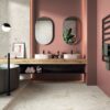 Marble effect porcelain ABK Sensi Gems Crystal – view 5 Marble effect porcelain tiles ABK Sensi Gems Crystal, 60x120 cm, 8.5 mm, natural matt, slip-resistant R10 – 5
