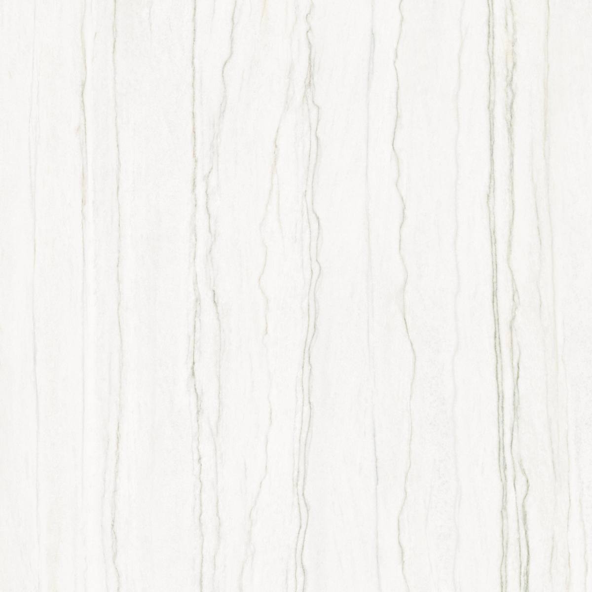 Marble effect porcelain tiles ABK Sensi Nuance White Macaubas, 120x120 cm, 8.5 mm, polished 3D textured (lux 3D)