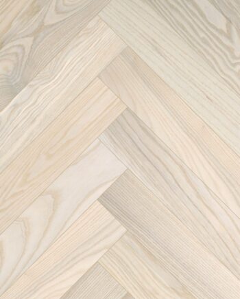 Ash Herringbone Flooring Esta Elegant Nordic 600 mm extra matt lacquered