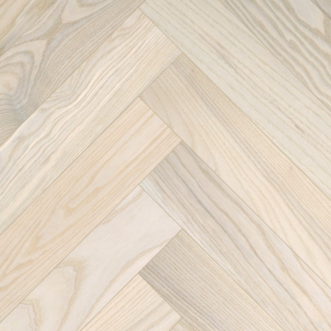 Ash Herringbone Flooring Esta Elegant Nordic 700 mm extra matt lacquered