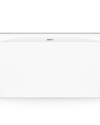 Back-to-Wall Bath PAA QUADRO WALL 160.5x76 cm, Cast Stone