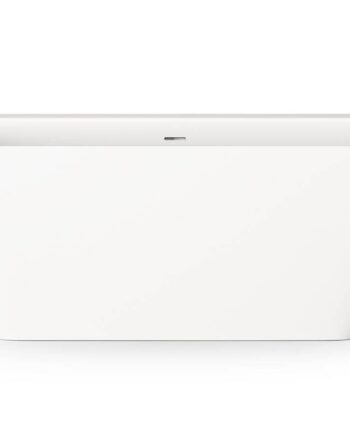Back-to-Wall Bath PAA QUADRO WALL 160.5x76 cm, Silkstone