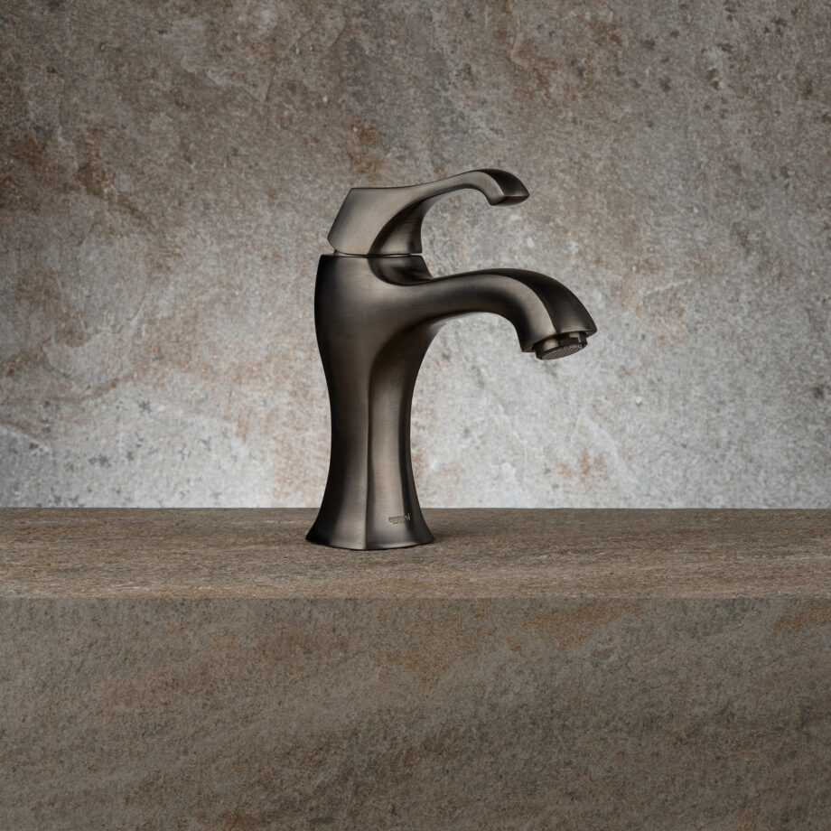 Basin mixer Emmevi Ares 76003 with pop-up waste, brushed black chrome Basin mixer Emmevi Ares 76003 with pop-up waste – 2