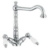 Basin mixer Emmevi Decò Ceramic 121613 with pop-up waste, chrome Basin mixer Emmevi Decò Ceramic 121613 with pop-up waste