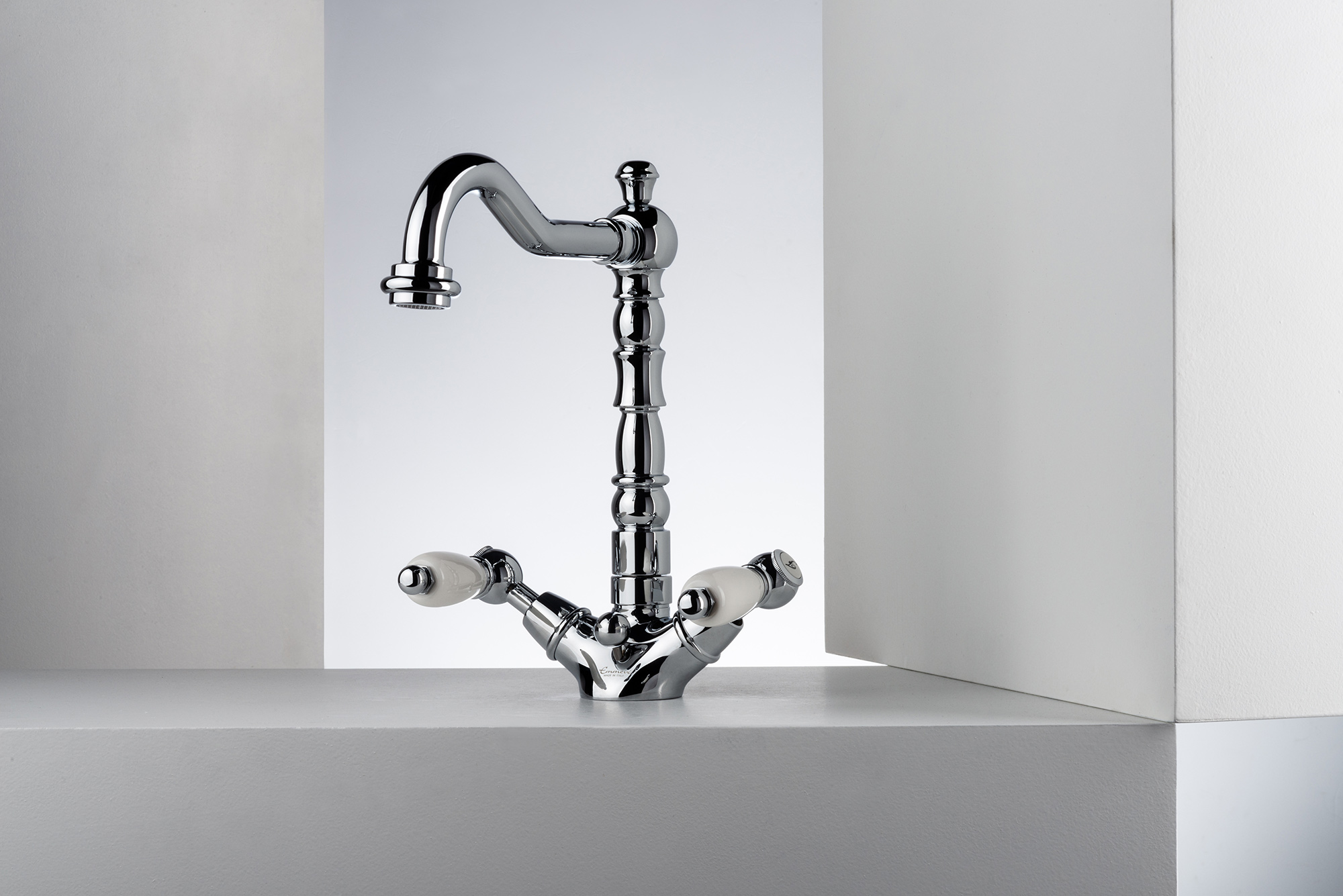Basin mixer Emmevi Decò Ceramic 121613 with pop-up waste – 2