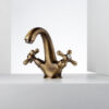 Basin mixer Emmevi Decò Classic 12013 with pop-up waste, bronze Basin mixer Emmevi Decò Classic 12013 with pop-up waste – 3
