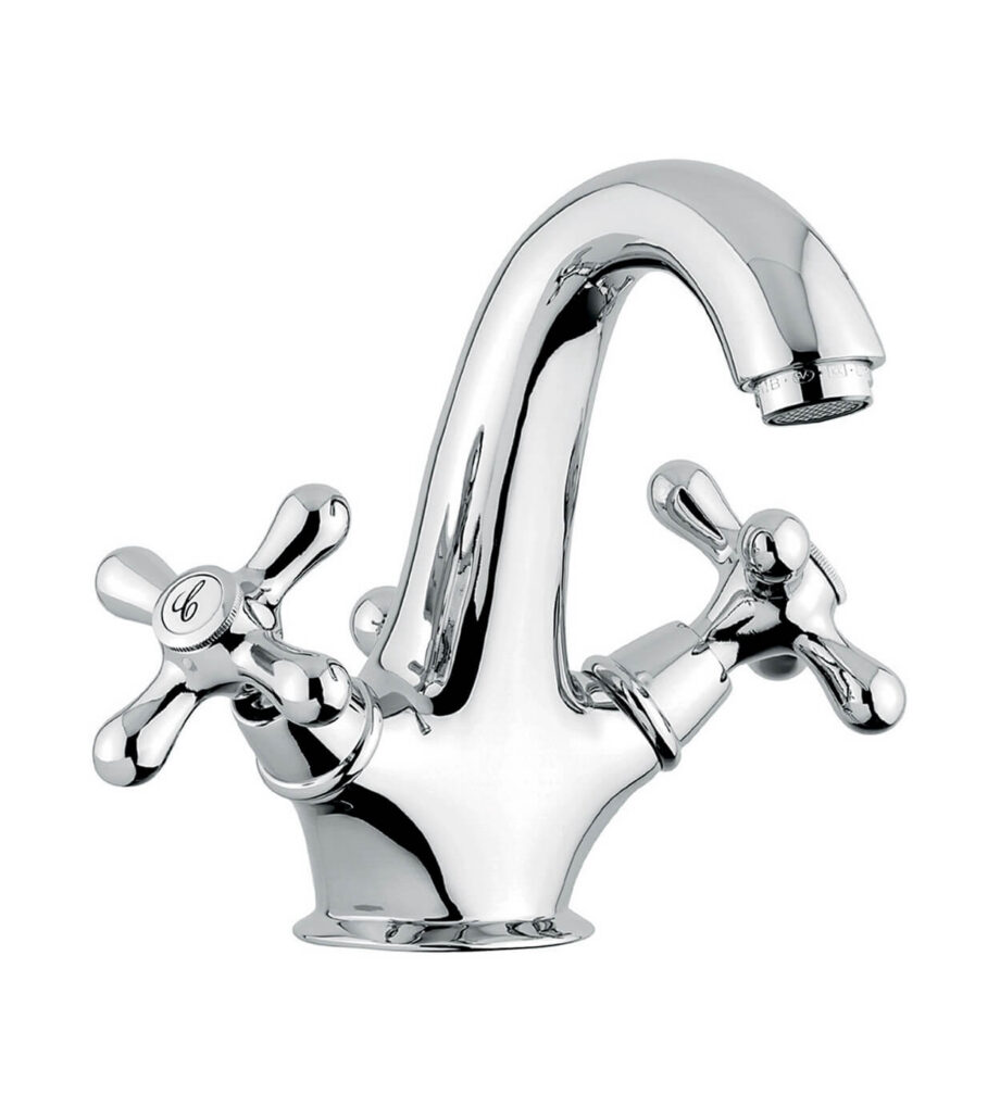 Basin mixer Emmevi Decò Classic 12013 with pop-up waste, chrome Basin mixer Emmevi Decò Classic 12013 with pop-up waste
