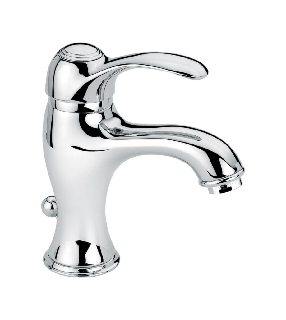 Basin mixer Emmevi Harmony 22003 with pop-up waste, chrome Basin mixer Emmevi Harmony 22003 with pop-up waste