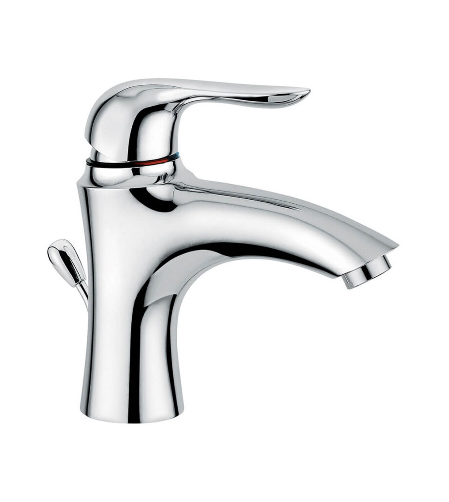 Basin mixer Emmevi Neco 91003 with pop-up waste, chrome Basin mixer Emmevi Neco 91003 with pop-up waste