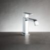 Basin mixer Emmevi Siris 47003 with click-clack waste, chrome, closed lever Basin mixer Emmevi Siris 47003 with click-clack waste – 4