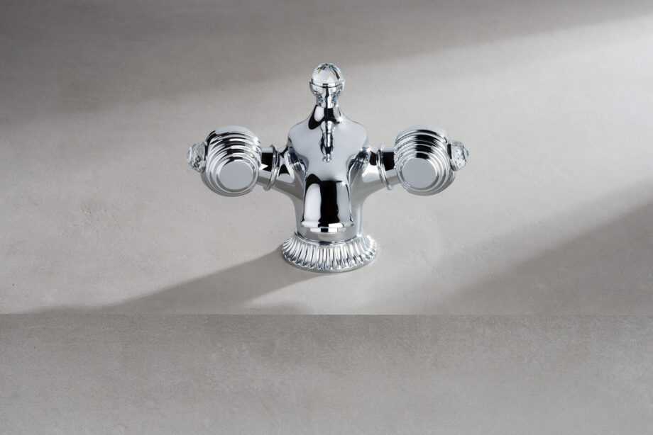 Basin mixer Emmevi The One Cloe 98003 with pop-up waste, chrome, with clear crystal Basin mixer Emmevi The One Cloe 98003 with pop-up waste – 4