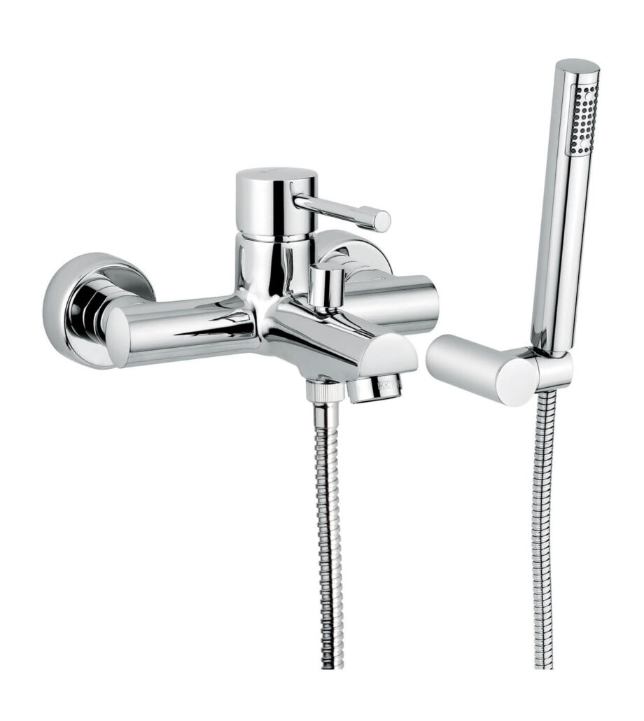 Bath mixer Emmevi Eden 71001, chrome, mixer + shower set Bath mixer Emmevi Eden 71001 – 2