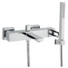 Bath mixer Emmevi Gea 26001, chrome, holed lever, mixer + shower set Bath mixer Emmevi Gea 26001 – 6