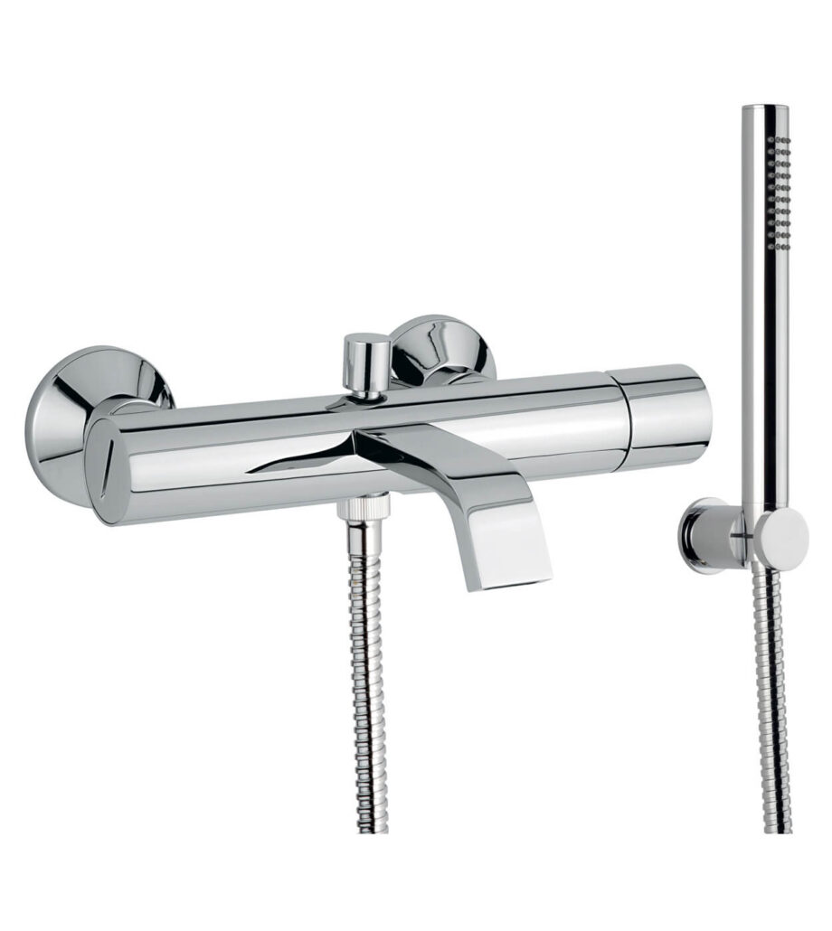Bath mixer Emmevi Minù 83001, chrome, standard lever, mixer + shower set Bath mixer Emmevi Minù 83001 – 2