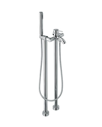 Bath mixer on floor columns Emmevi Piper 4500128 with hand shower